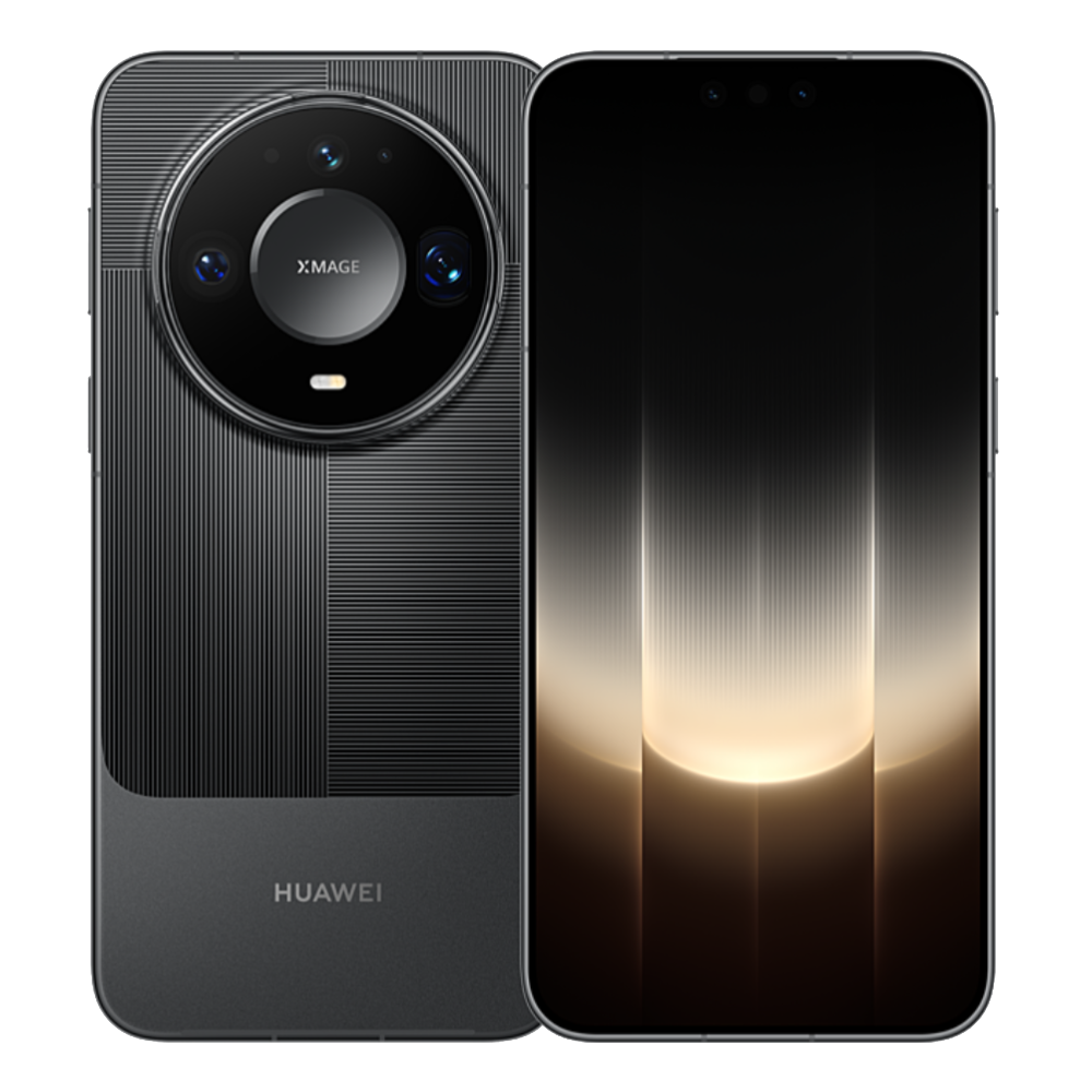 Huawei Mate 90 Pro Max Obsidian Black Front and Back View