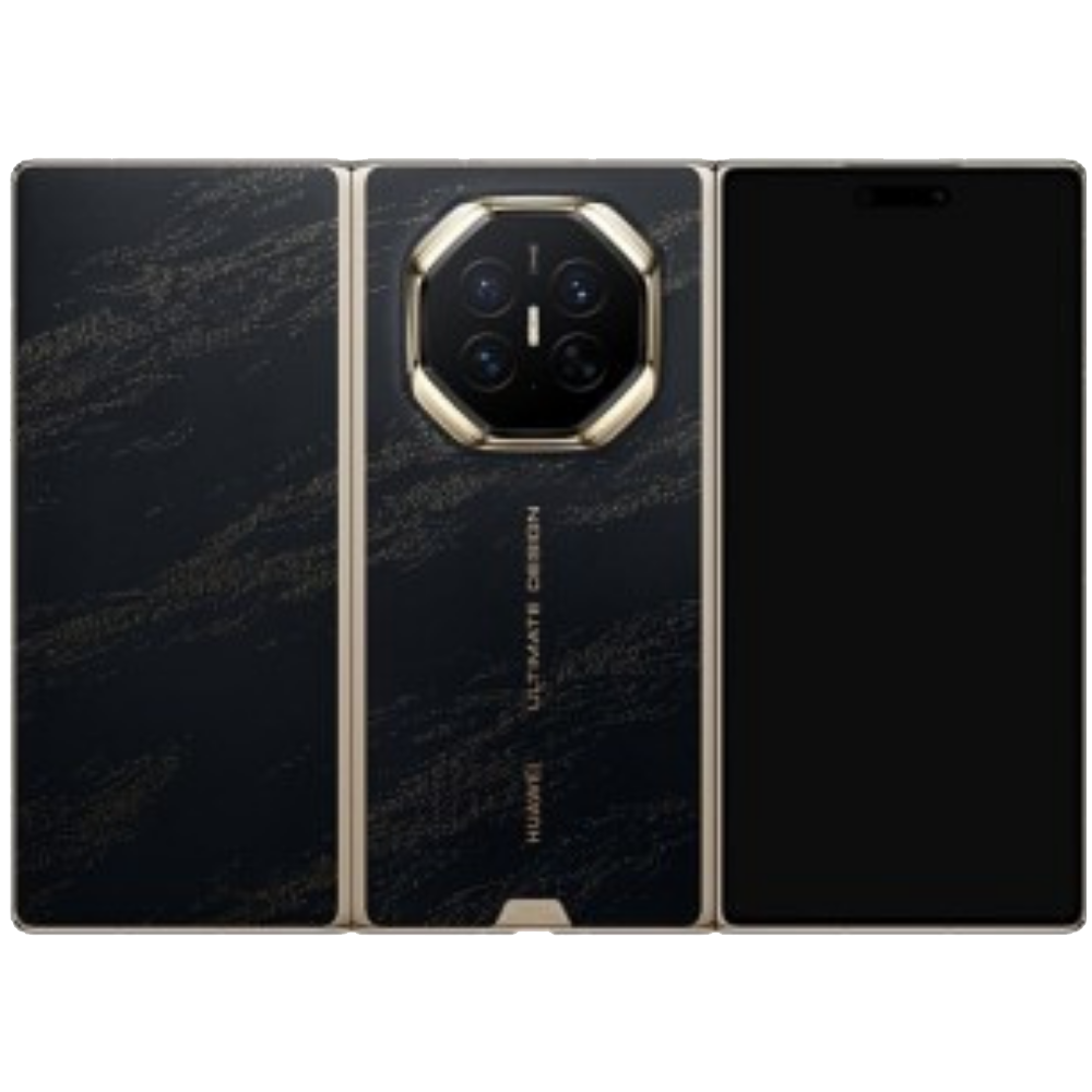 Huawei Mate XT 2 Dark Black Back View