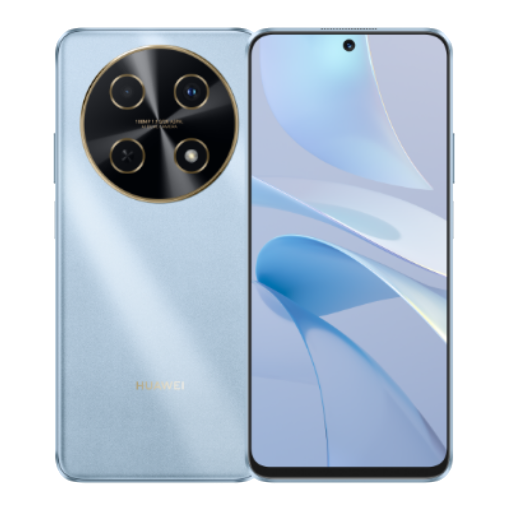 Huawei Nova 13i front and back in Blue