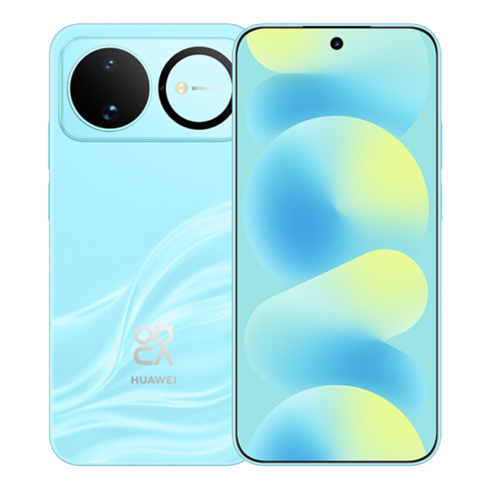 Huawei nova 16s Isle Blue Front and Back View