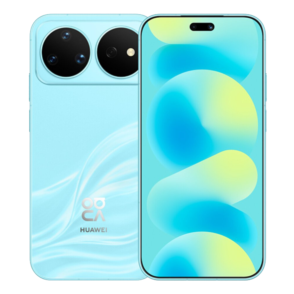 Huawei Nova 16s Pro Blue Front and Back View