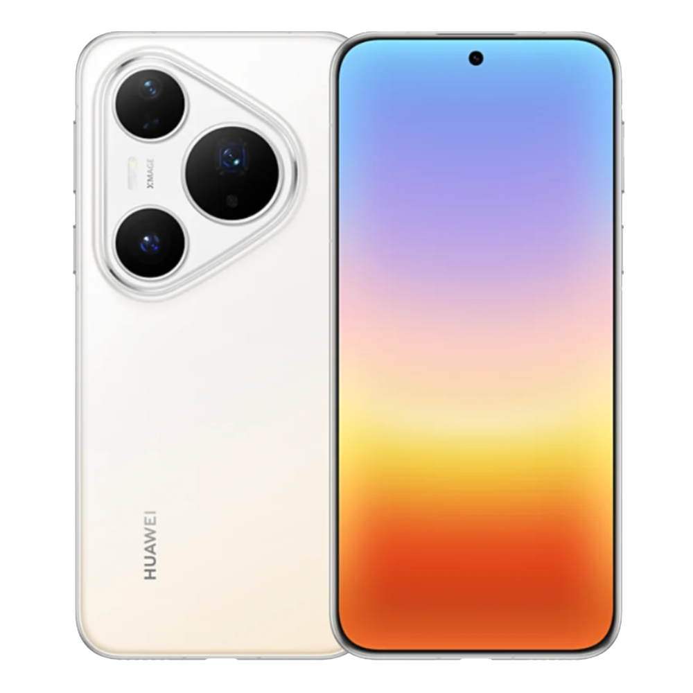 Huawei Pura 90 Plus Dawn Gold Front and Back View
