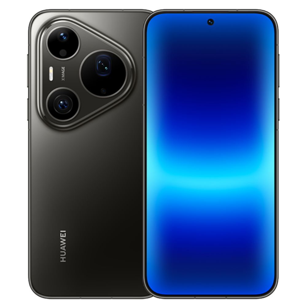 Huawei Pura 90 Pro Max Obsidian Black Front and Back