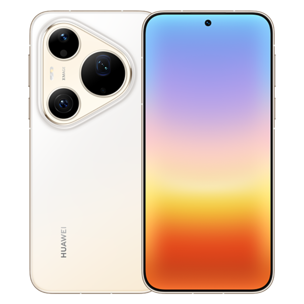 Huawei Pura 90 Pro Max Dawn Gold Front and Back