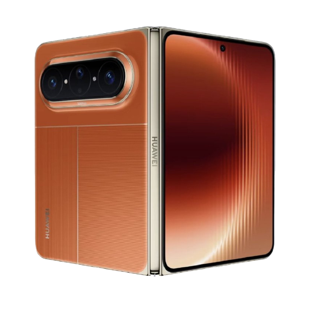 Huawei Pura X Max Brown Back