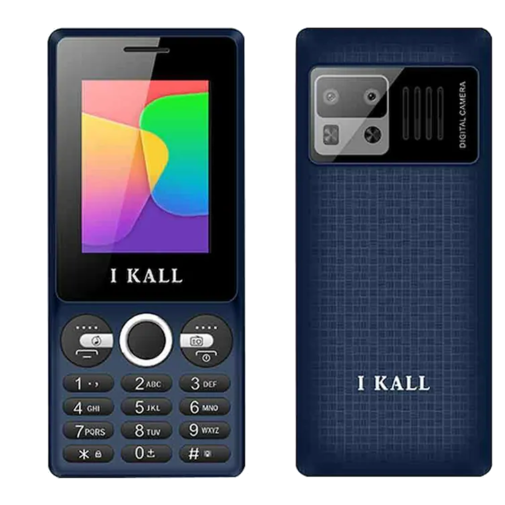 iKall K24 Pro Front and Back Blue