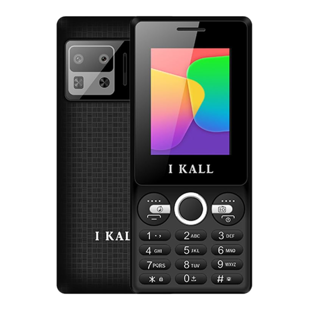 iKall K24 Pro Front and Back Black