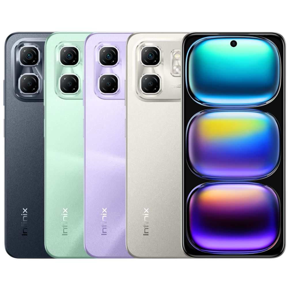 Infinix Hot 50i Front and Back View