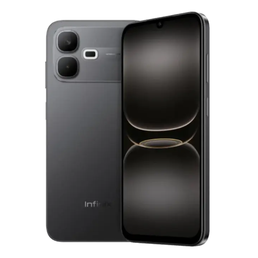 Infinix Smart 20e Night Pulse Front and back View
