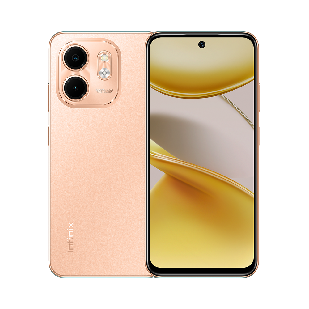 Infinix Smart 9 HD Front Back Gold