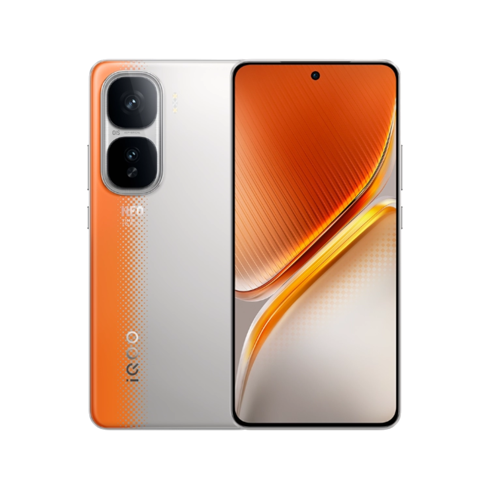 iQOO Neo10 Pro Rally Orange Front and Back