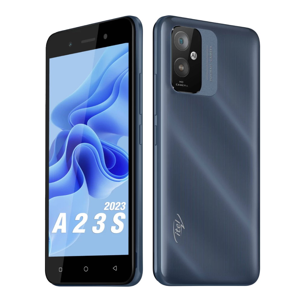 Itel A23s Front Back