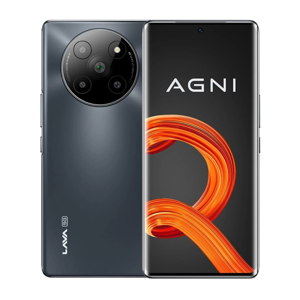 Lava Agni 2 Glass Iron Front and Back