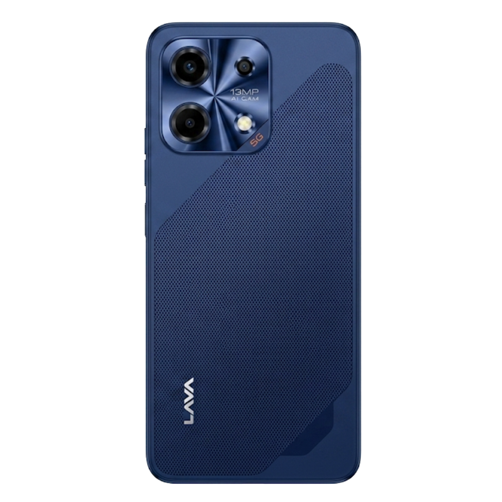 Lava Bold N2 5G Blue Back