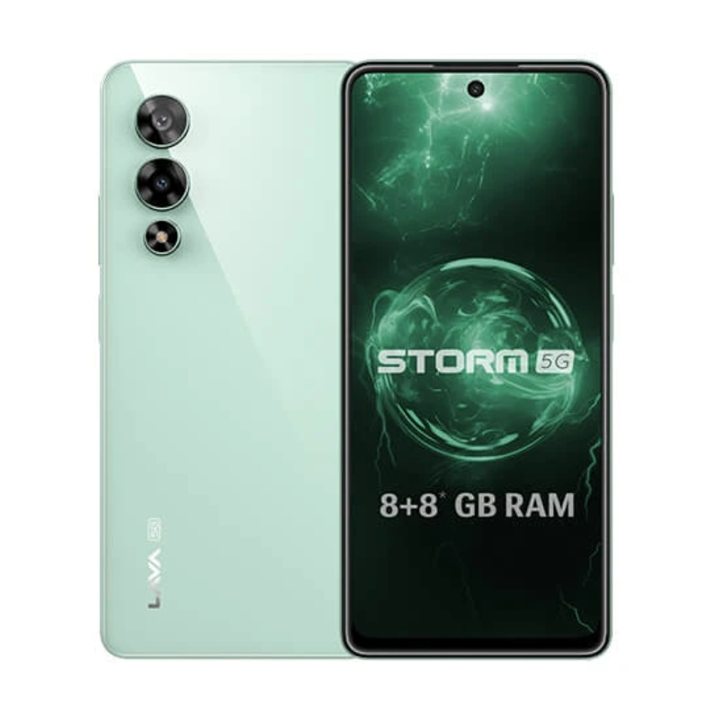 Lava Storm 5G Gale Green