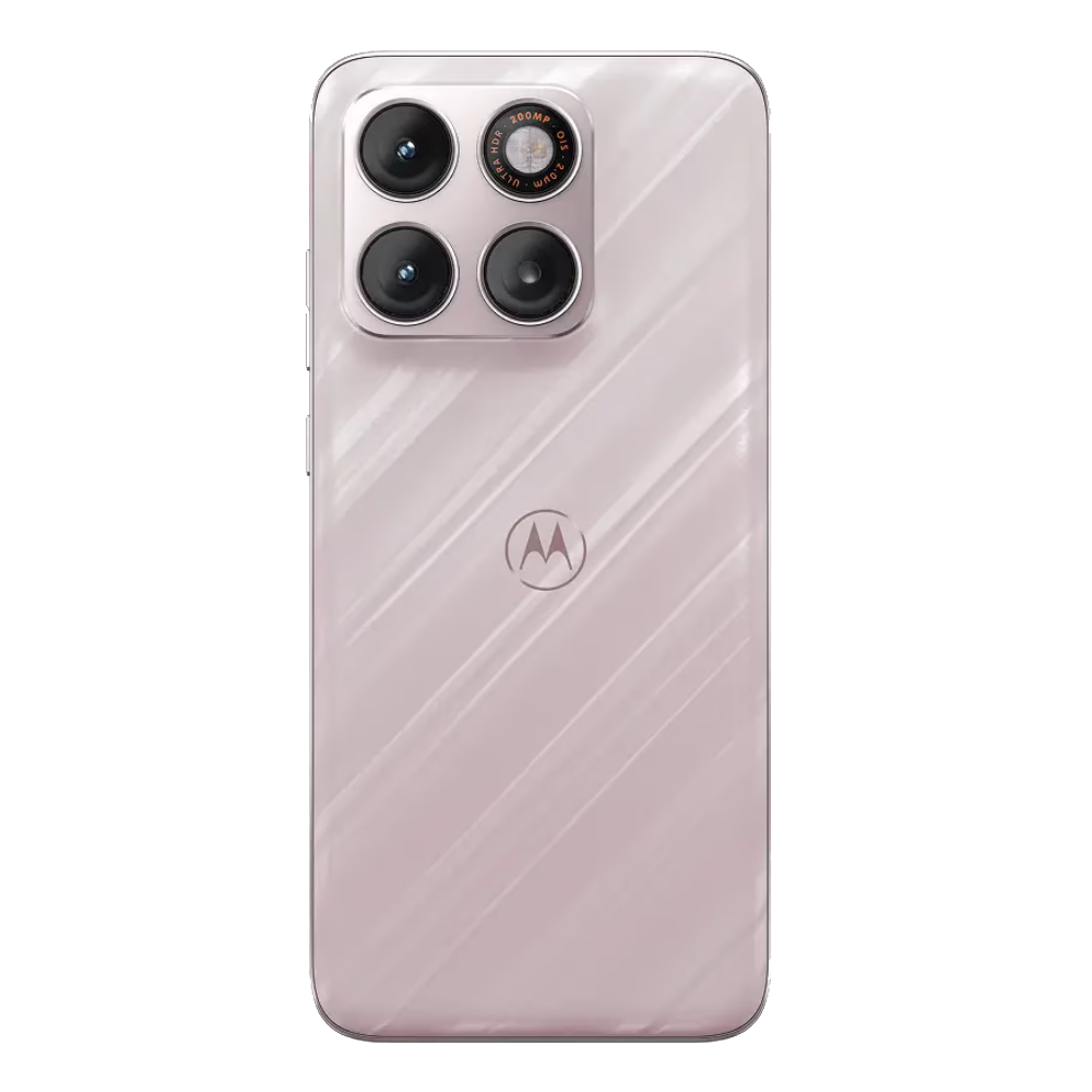 Motorola Edge 70 Plus PANTONE Gray Lilac Back View
