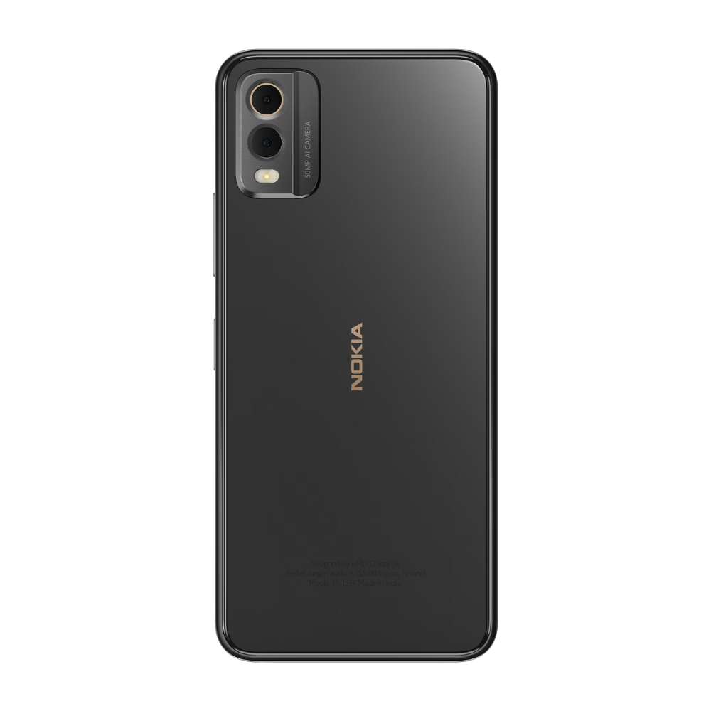 Nokia C32 Charcoal Back