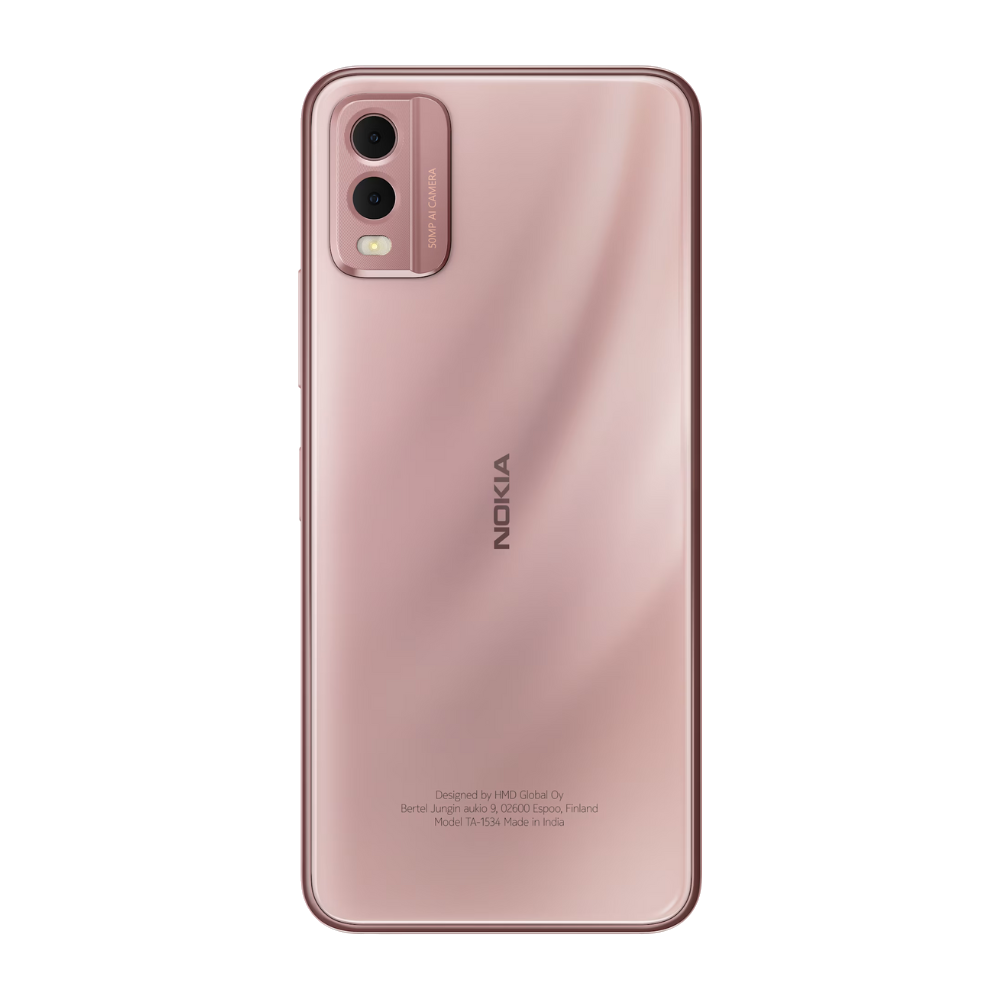 Nokia C32 Beach Pink Back