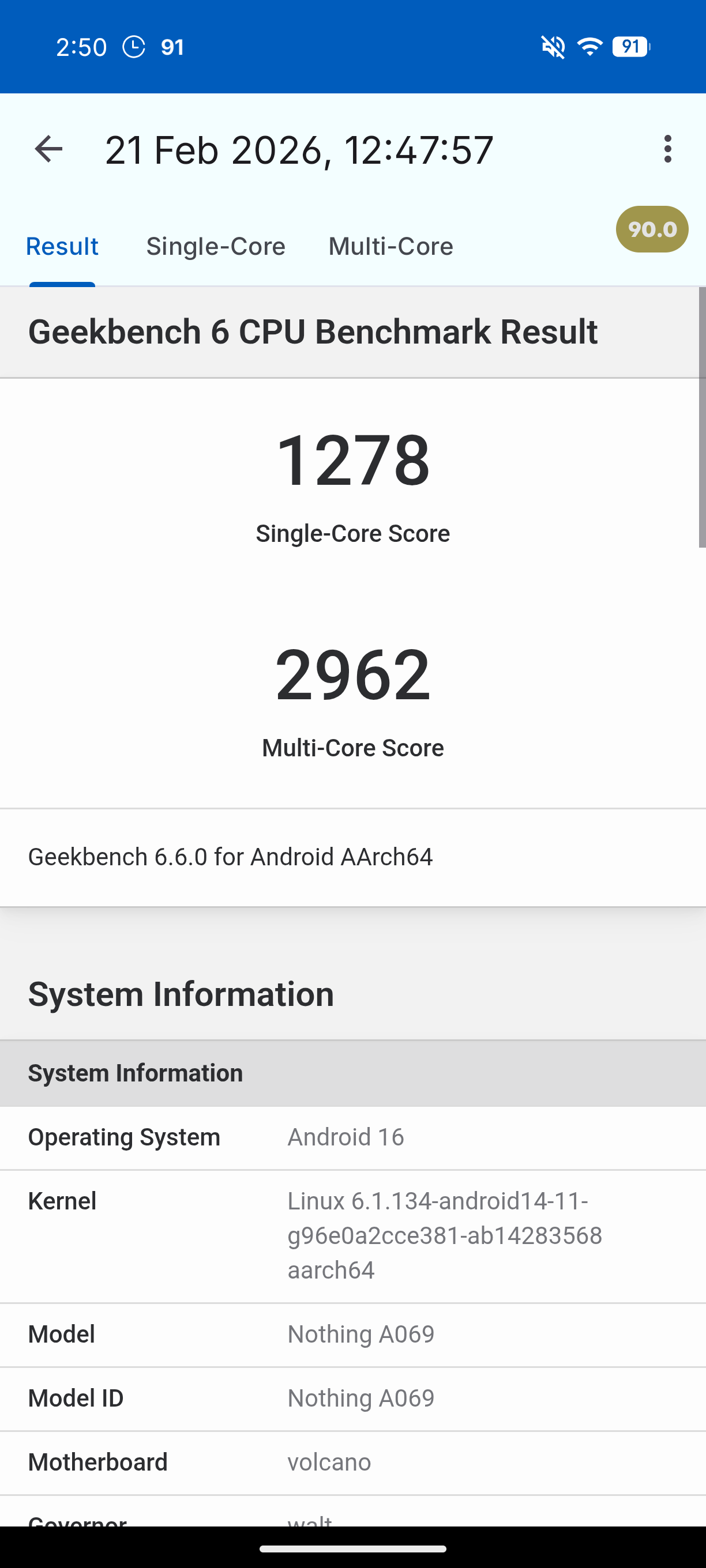 Geekbench 6