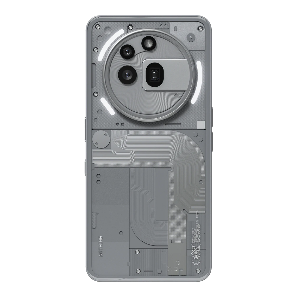 Nothing Phone (3a) Pro back grey