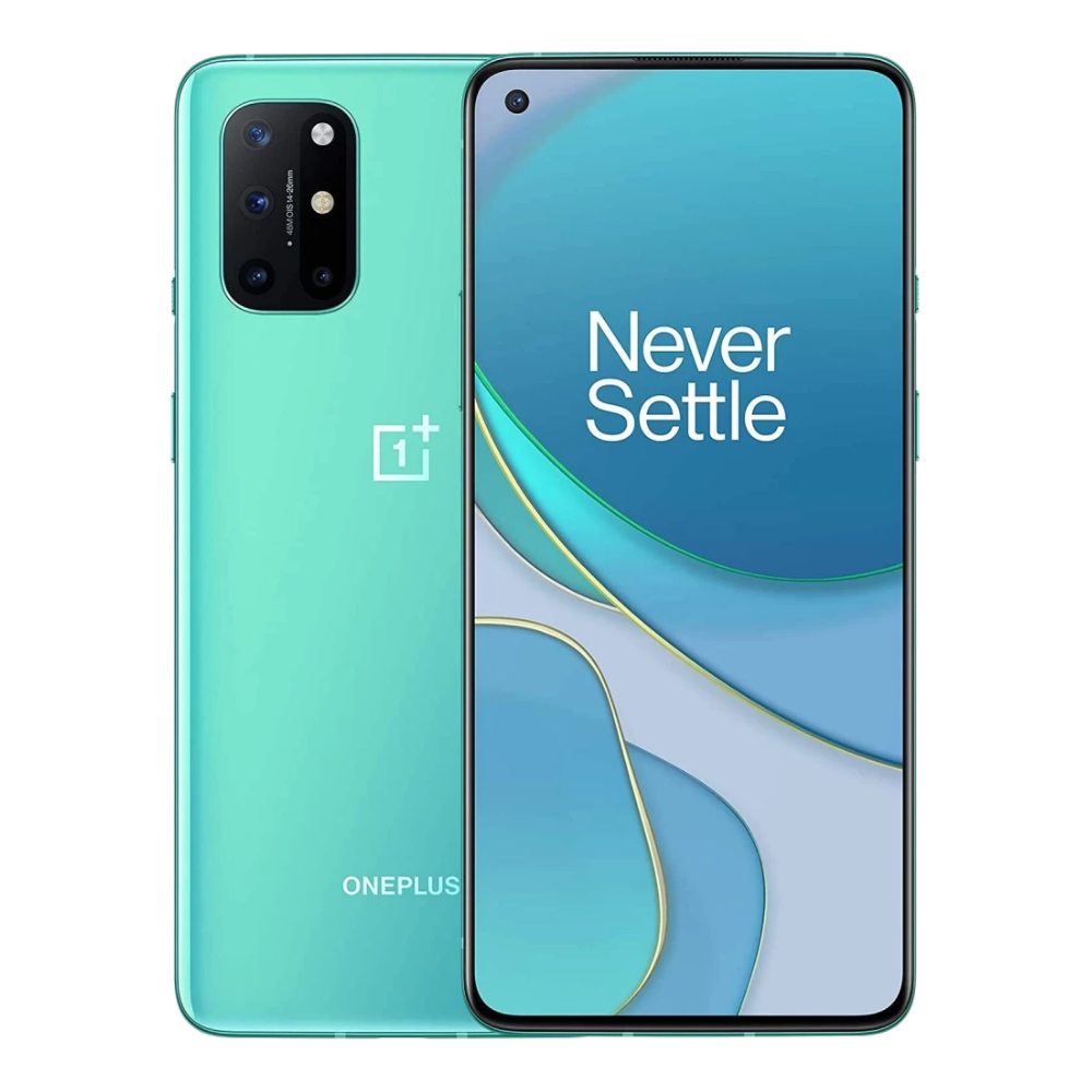 OnePlus 8T Front Back Aquamarine Green