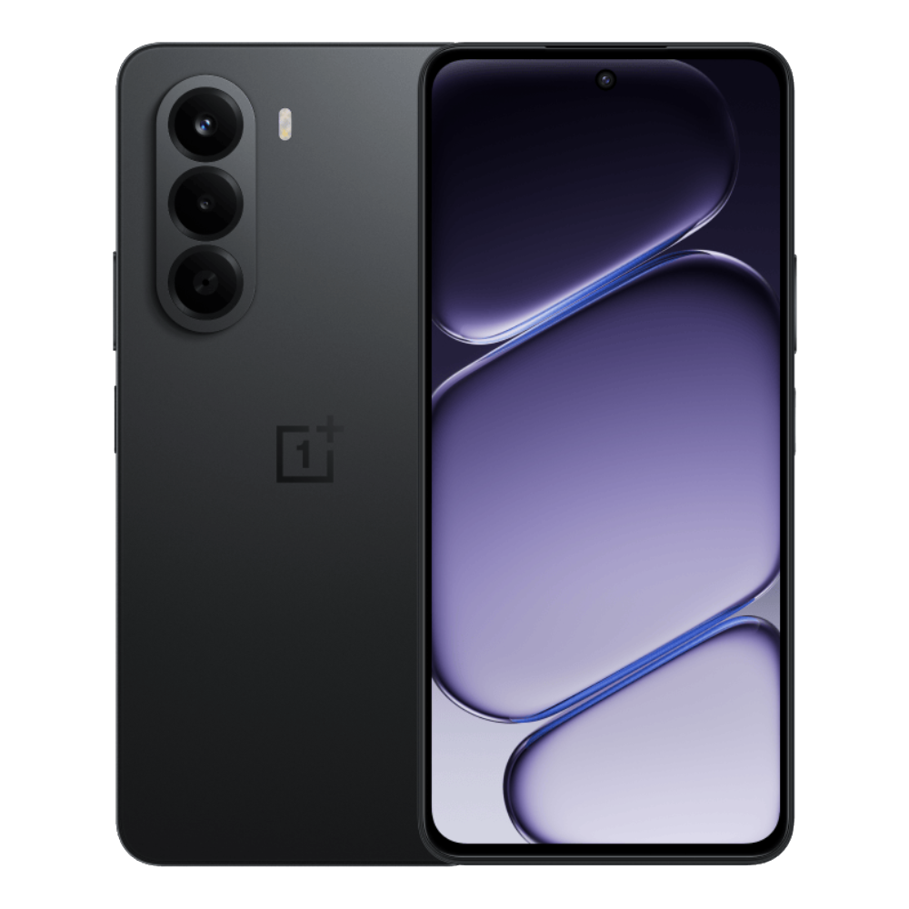 OnePlus Nord CE 6 Lite front and back in Hyper Black