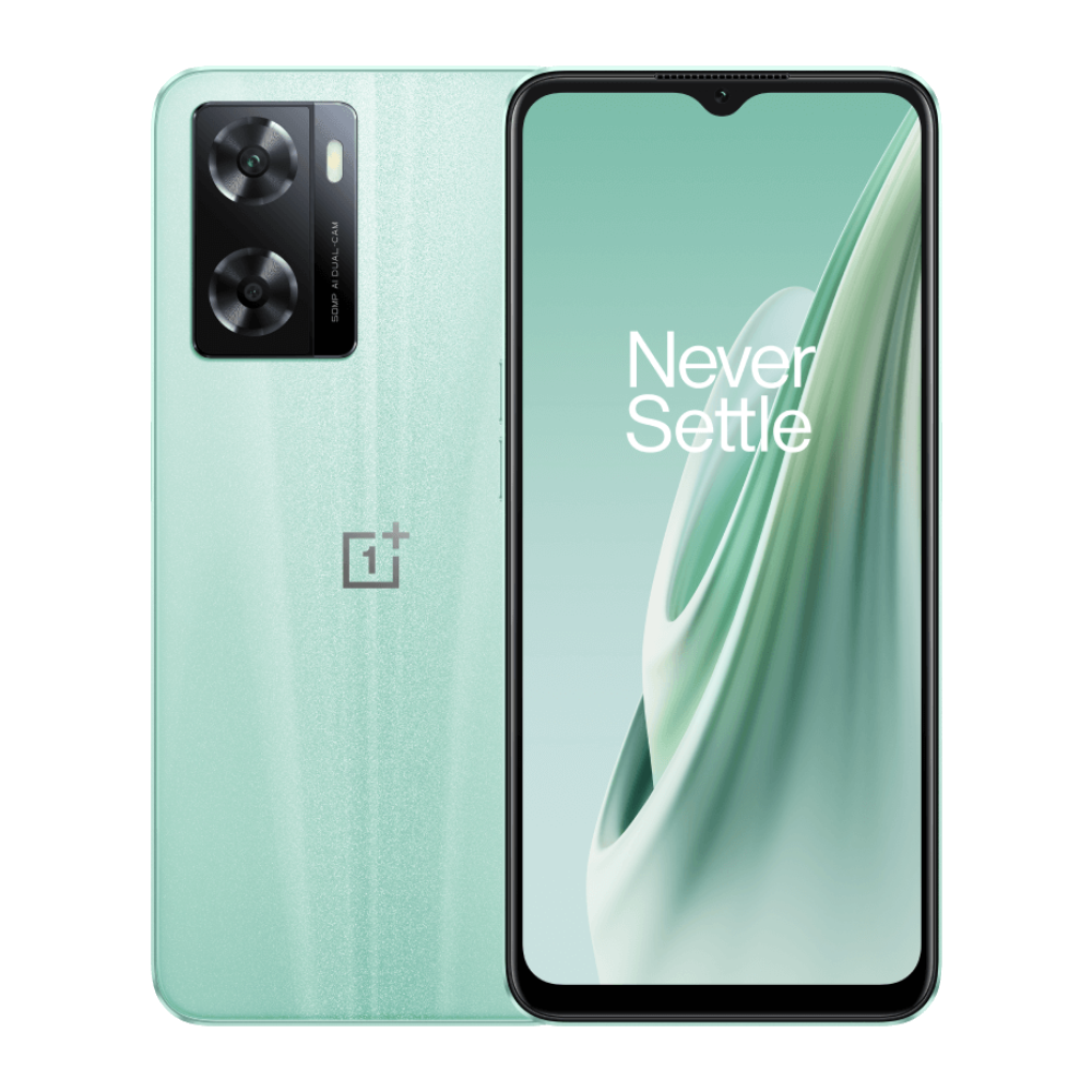 OnePlus Nord N20 SE Front Back Jade Wave