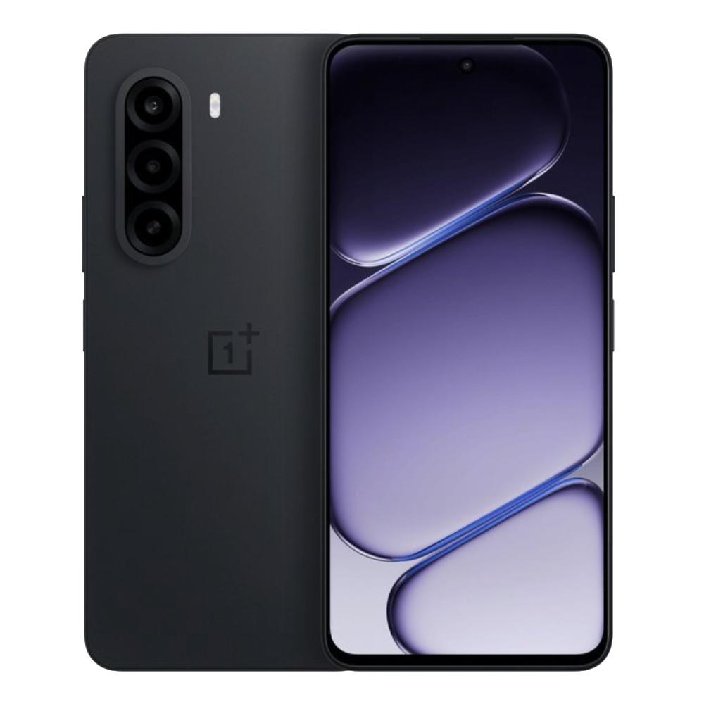 OnePlus Turbo 6x Front and Back in Starry Black