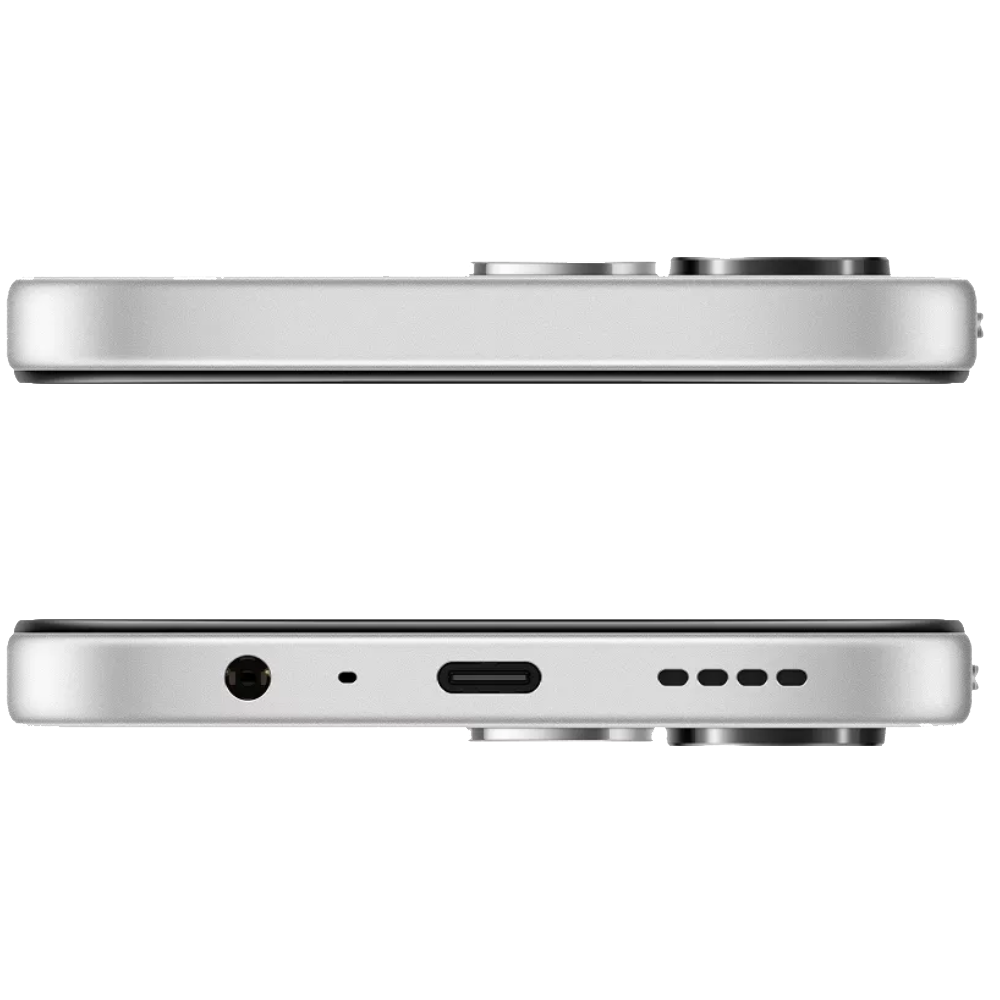 Oppo A6c Top and Bottom
