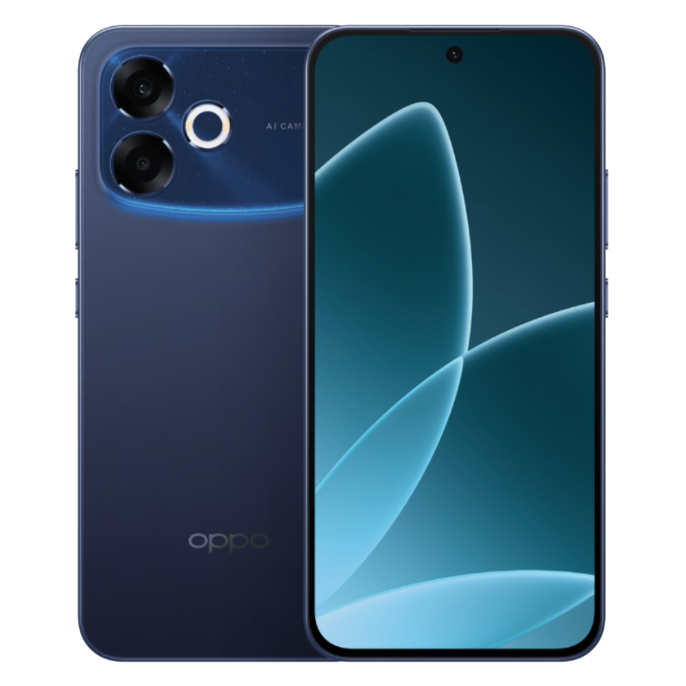 Oppo A6s Pro The Moon Shines Brightly at Night Front and Back