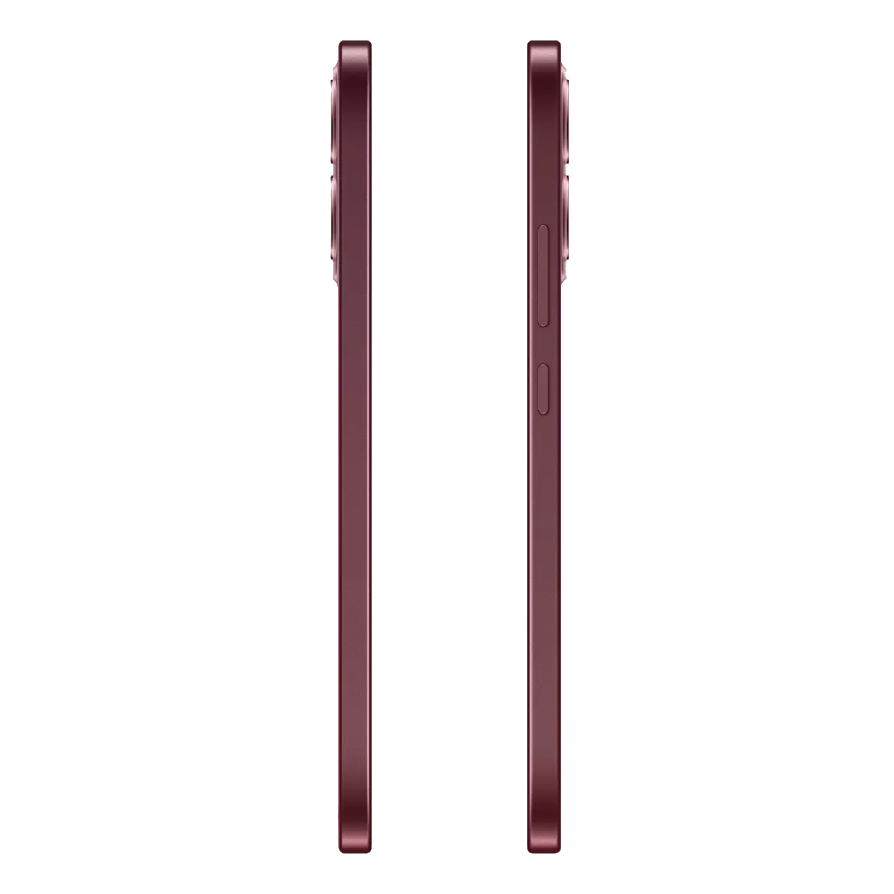 Oppo F33 Pro 5G Passion Red Side View