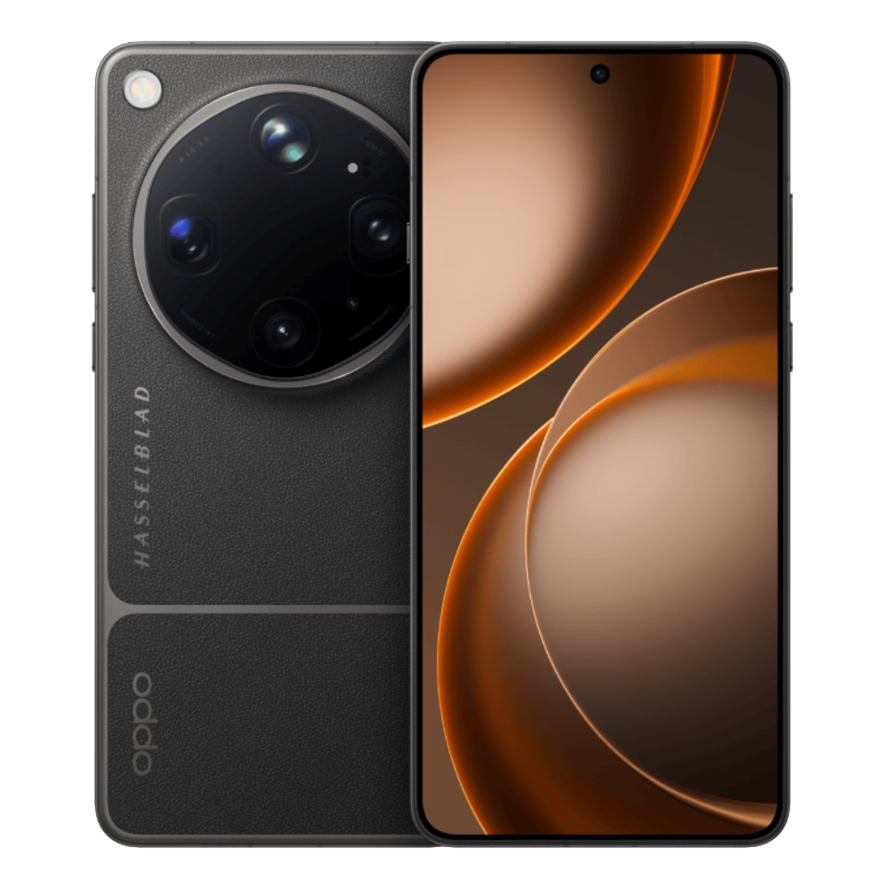 Oppo Find X9 Ultra front and back in Tundra