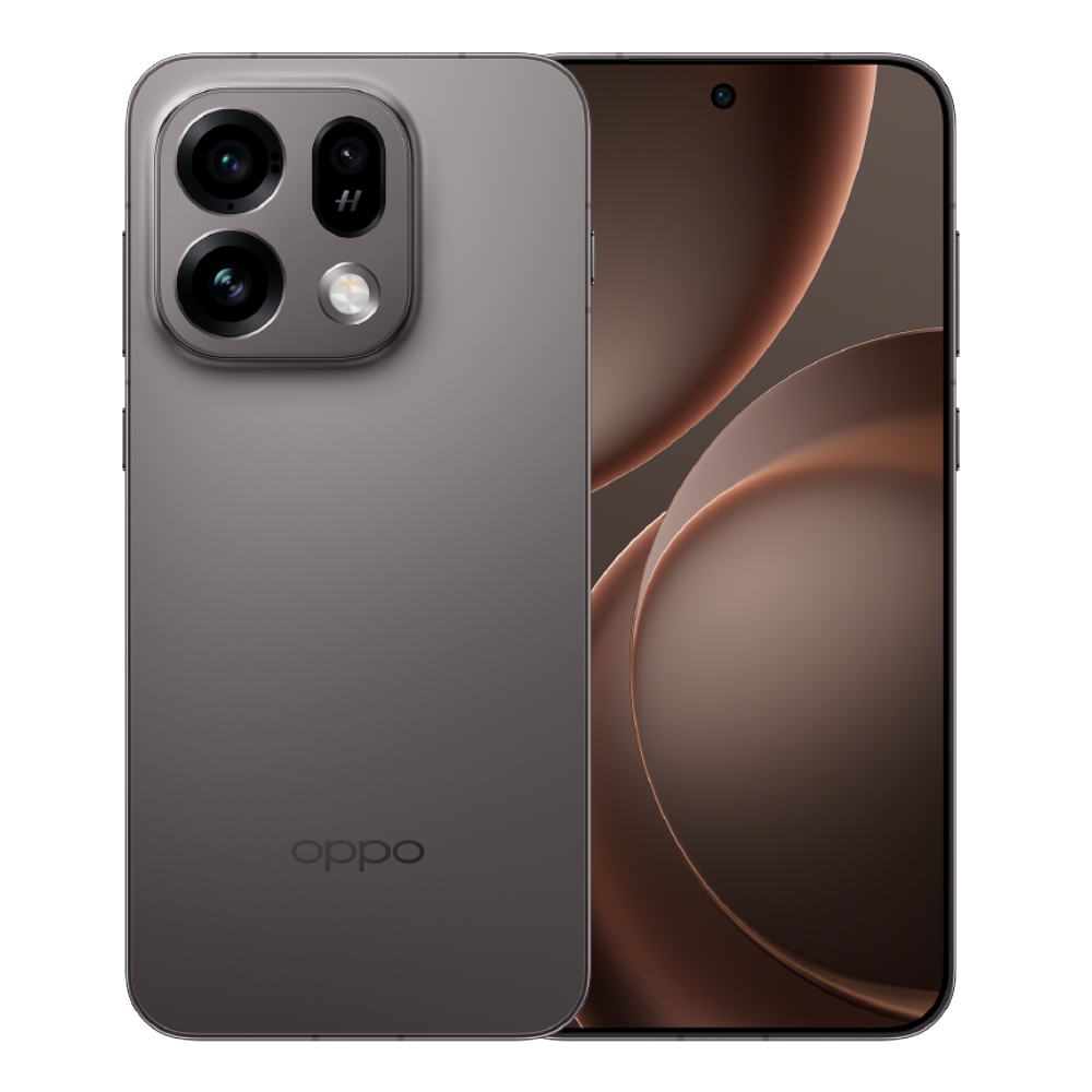 Oppo Find X9s front and back in Midnight Grey
