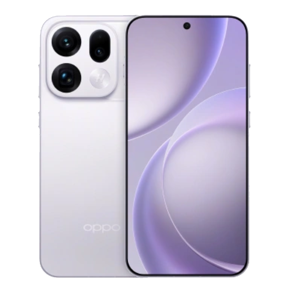 Oppo Find X9s Pro front and back White