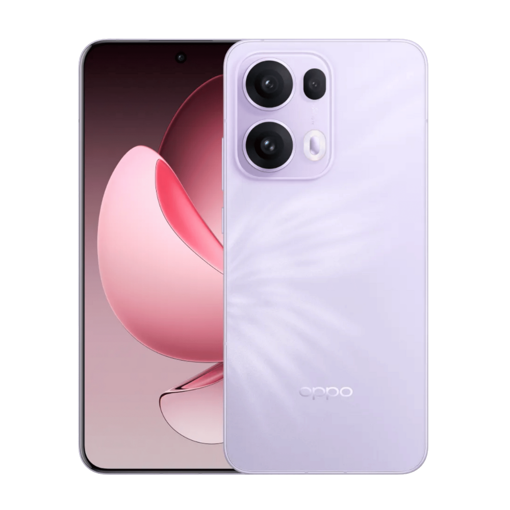 Oppo Reno 13 Pro Front Back Mist Lavender