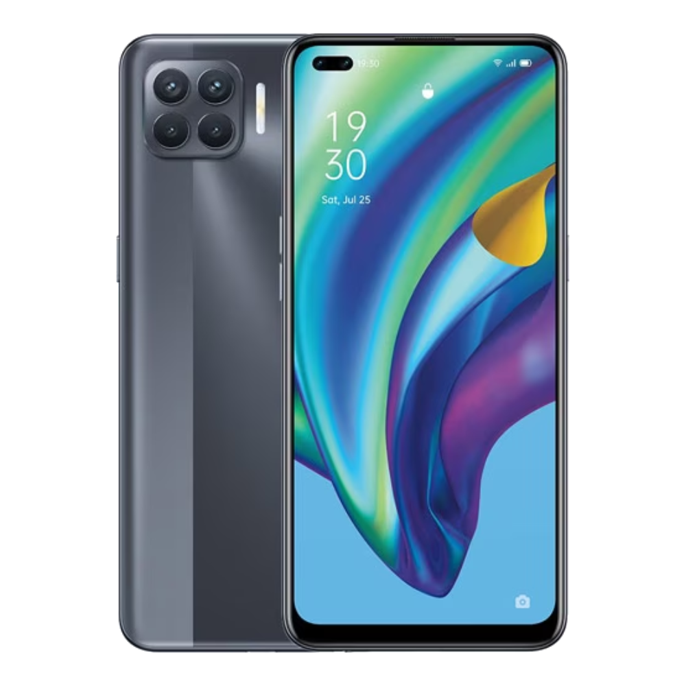 Oppo Reno4 F Front Back Matte Black