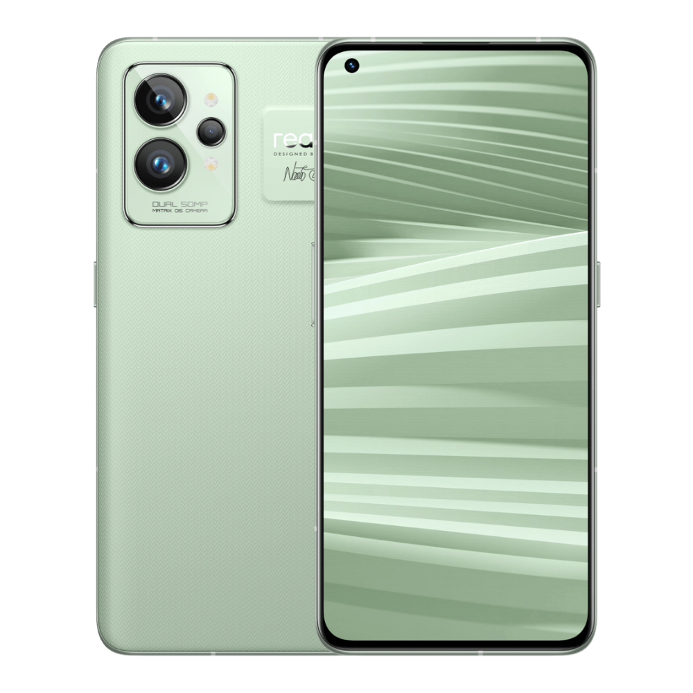 Realme GT2 Pro Front Back Paper Green