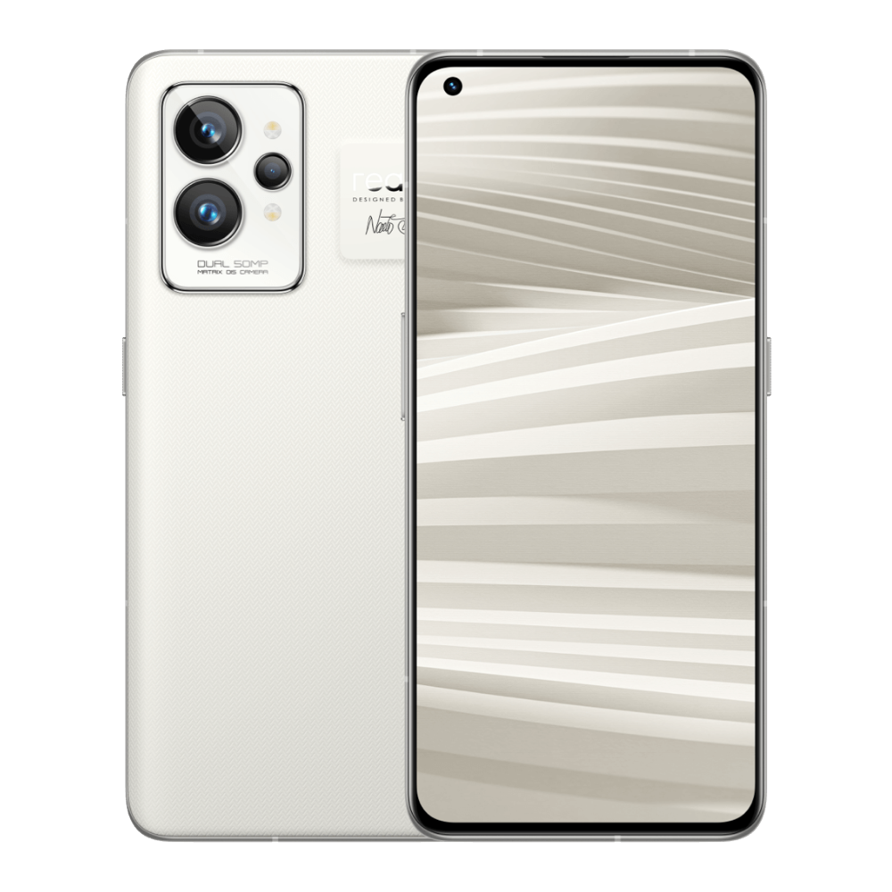 Realme GT2 Pro Front Back Paper White