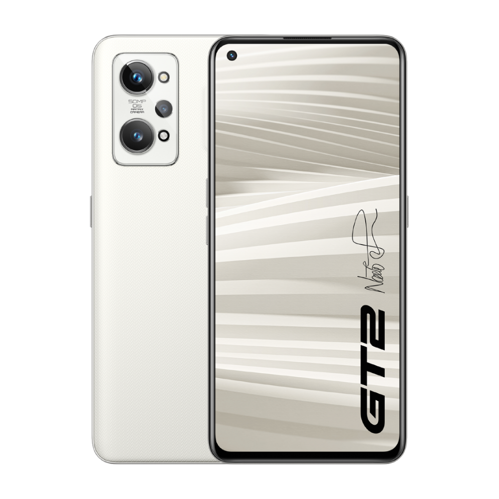 Realme GT2 Front Back Paper White