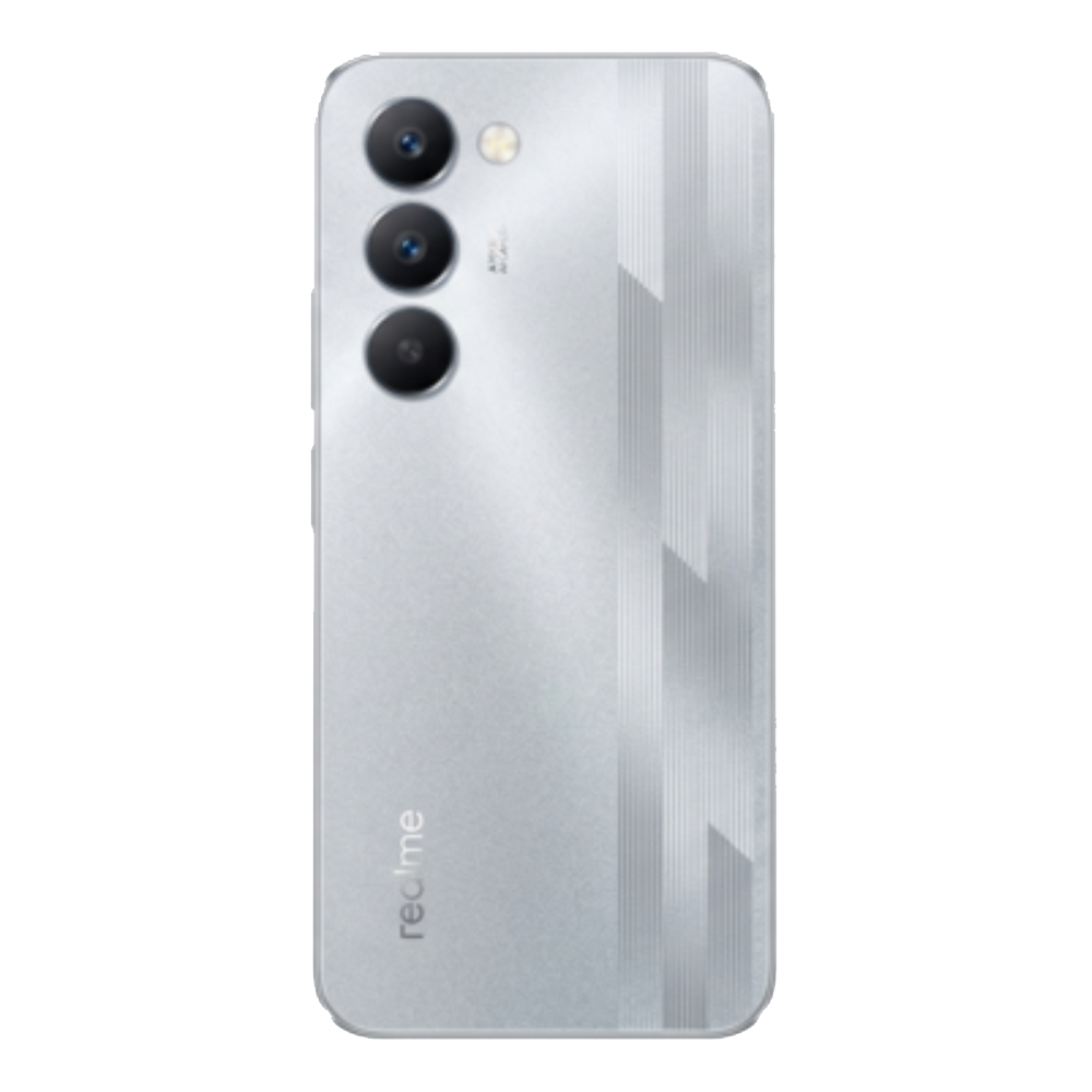 Realme Narzo 100 Lite Frost Silver back