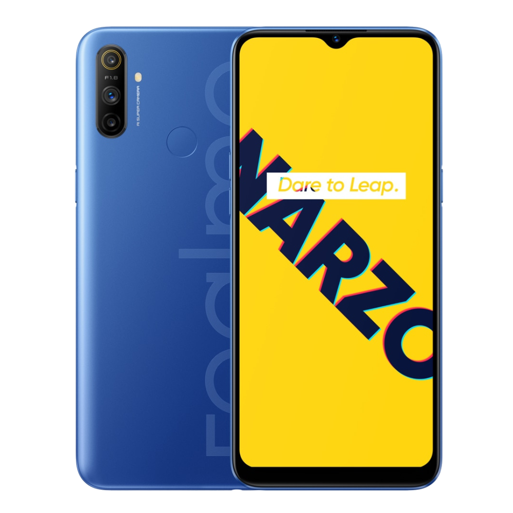 Realme Narzo 10A Front and Back