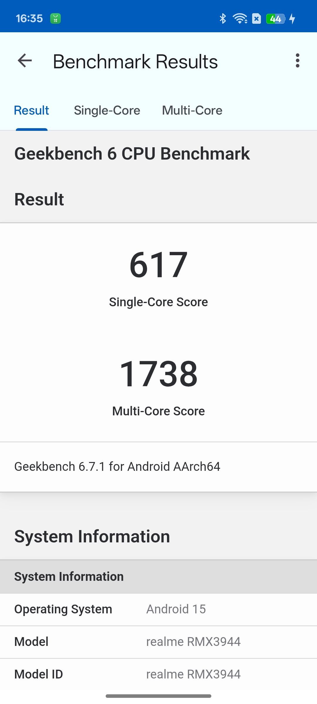 Geekbench 6