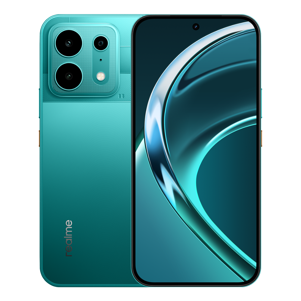 Realme P4s 5G Front and Back View