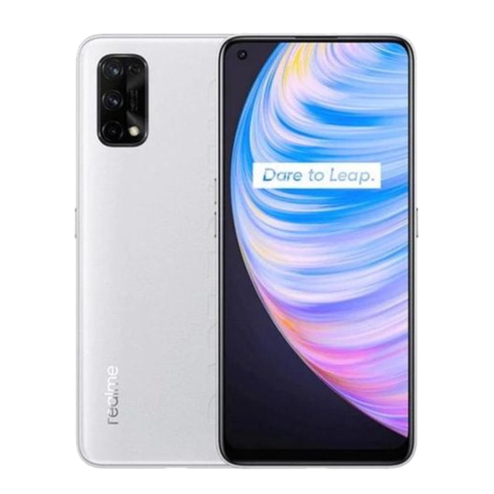 Realme Q2 Pro Front and Back Light Gray