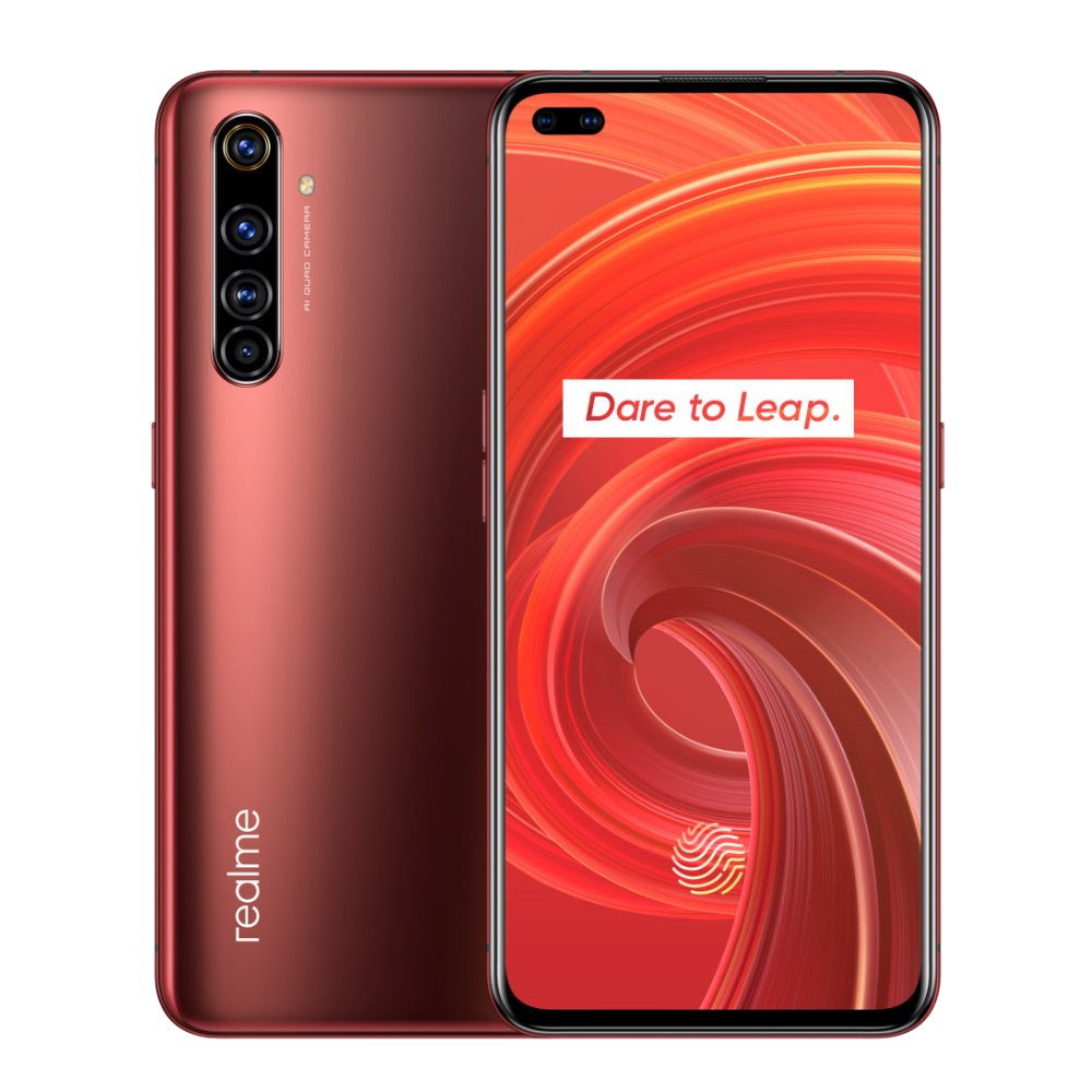 Realme X50 Pro Rust Red Front and Back 