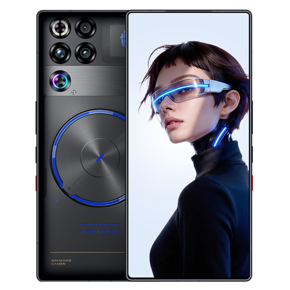 REDMAGIC 11S Pro+ Transparent Black Front and Back