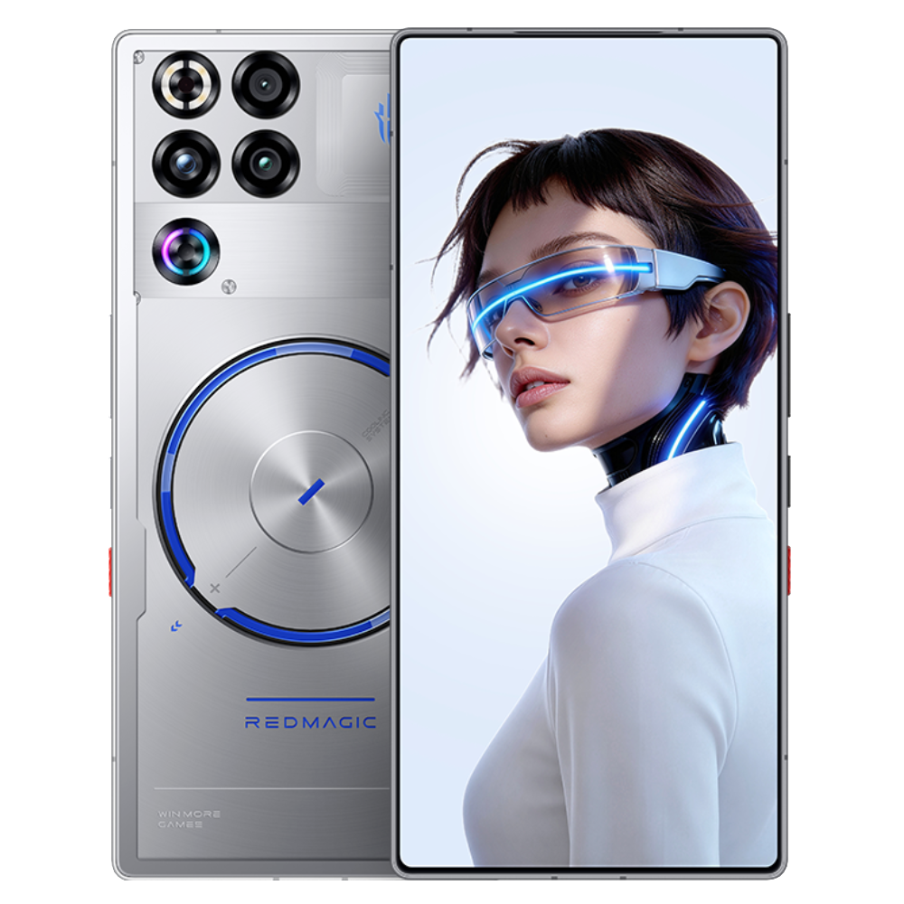 REDMAGIC 11S Pro+ Transparent Silver Front and Back REDMAGIC 11S Pro+ Transparent Silver Front and Back