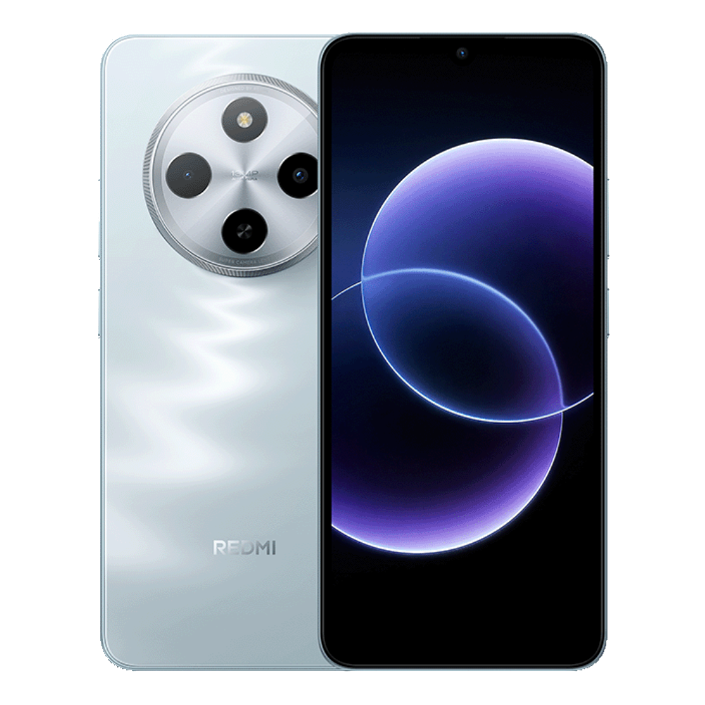 Redmi 17C Front and Back in Sea Breeze Blue