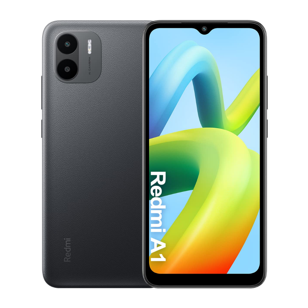 Redmi A1 Front Back Black