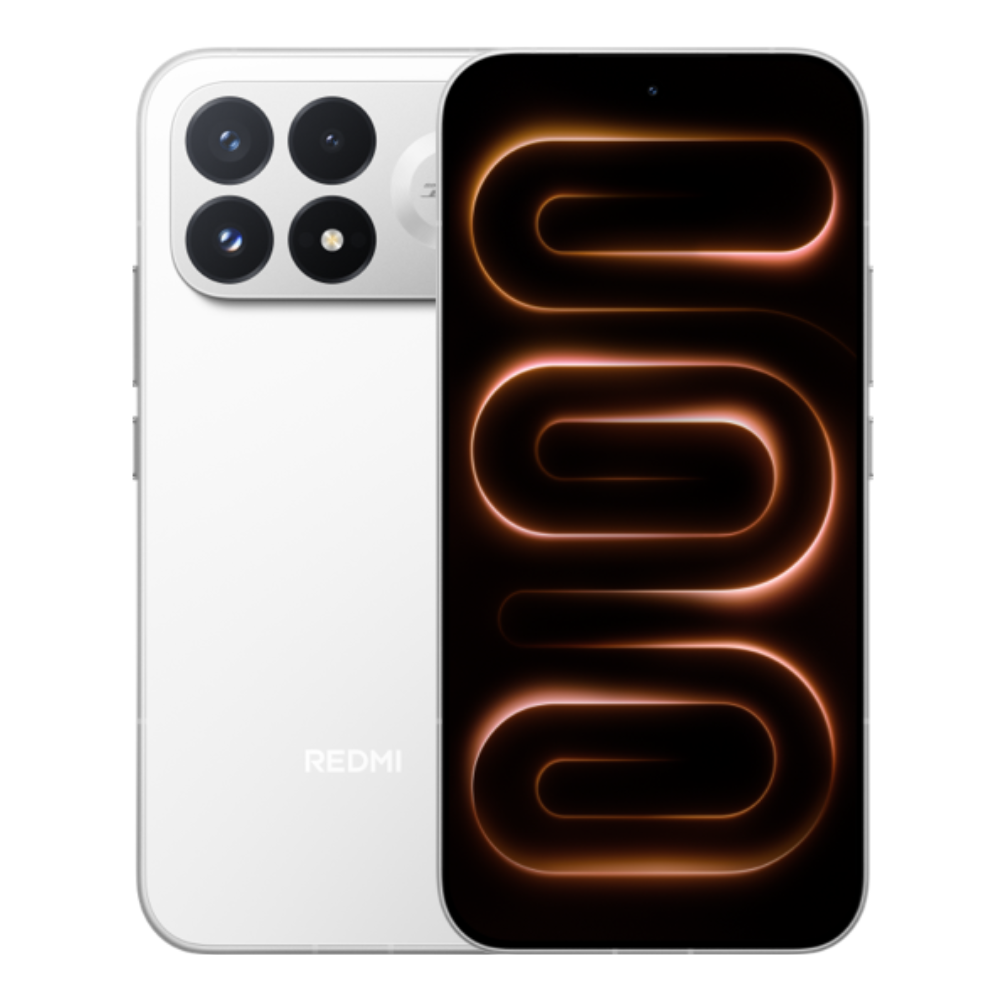 Redmi K100 Pro Front and Back in White